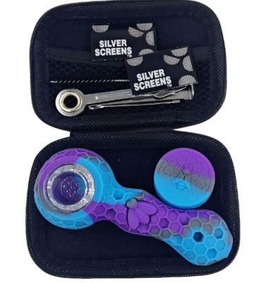 Silicone Jar Set, Simple Accessory Set, Includes Mini Silicone Jar and Tools, Perfect for Collectors