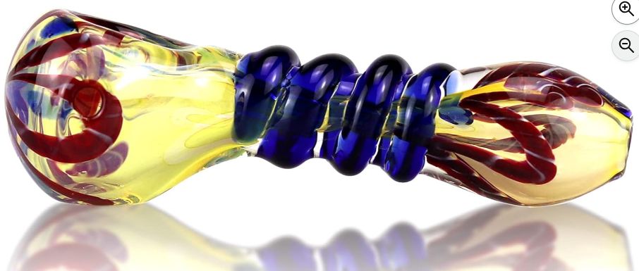 Premium Glass Starter, Travel-Friendly Gift Collection (Red Blue)