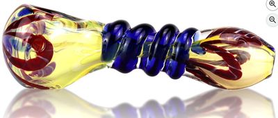 Premium Glass Starter, Travel-Friendly Gift Collection (Red Blue)