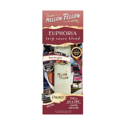 Mellow Fellow Terp Sauce Berry Pie 1g Dispo