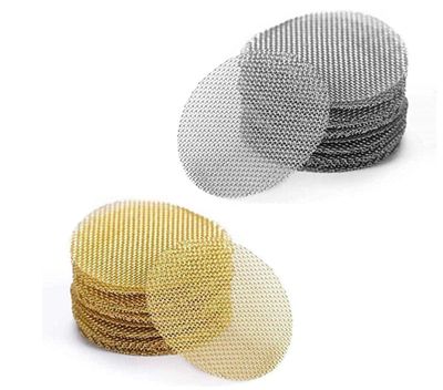 100pcs Pipe Screens, 3/4 Inch Pipe Filters, 50pcs Premium Stainless Steel Pipe Screens and 50pcs Brass Filters