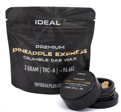 Pineapple Express 96.66% THCa Crumble Dab Wax 3g