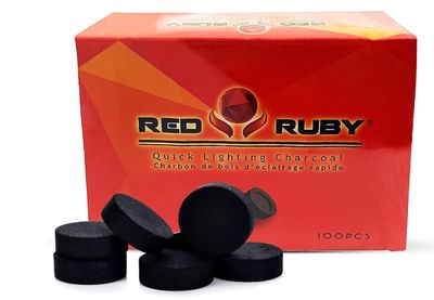 Instant Light Coals– Incense Coal Disks – Coal Tablets – Charcoal Disks – 100 Coals – 33 mm Quick Light Briquettes – Slow Burn/Low Smoke