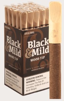 Black &amp; Mild Cigars Wood Tip Original / 5 x 29