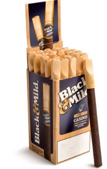 Black &amp; Mild Cigars Wood Tip Casino / 5 x 30