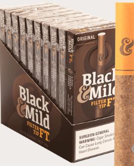Black &amp; Mild Cigars Filter Tips / 4.33 x 30