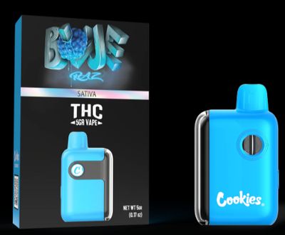 Cookies - THCA Disposable 5g - Blue Razz