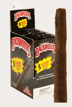 Backwoods Dark Leaf 5pk / 4.5 x 32