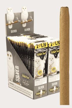 White Owl Cigarillos Silver / 4.37 x 28