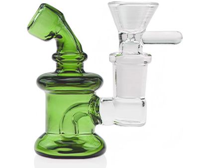 4" Glass Dinner Set, Chip &amp; Crack Resistant Glass Unbreakable and Reusable Dishwasher Safe, Portable Glass Set for Outdoor Party A4(Green)