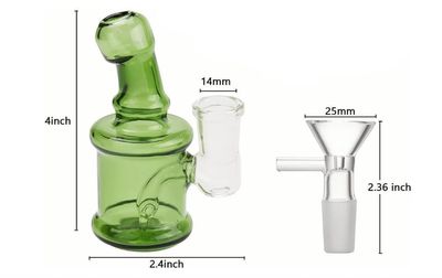 4" Glass Dinner Set, Chip &amp; Crack Resistant Glass Unbreakable and Reusable Dishwasher Safe, Portable Glass Set for Outdoor Party A4(Green)