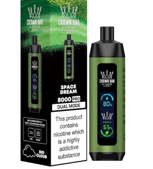 Space Dream-Al Fakher Crown Bar 8K/12K