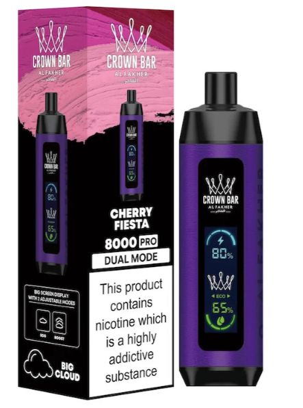 Cherry Fiesta-Al Fakher Crown Bar 8K/12K