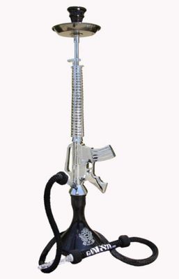 Gangsta Hookah Terminator Chrome 33"