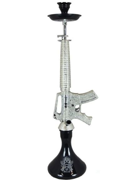 Gangsta Hookah Terminator Chrome 33"