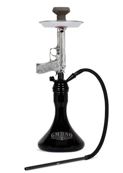Hitman Hookah Chrome 23"