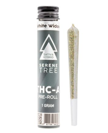 White Widow-Serene Tree THCA Pre-Rolls - 1 Gram Potency