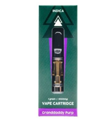 Serene Tree Delta-8 THC Vape Cartridge - 1 Gram - Granddaddy Purp
