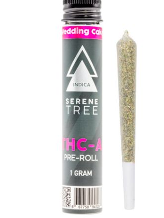 Wedding Cake-Serene Tree THCA Pre-Rolls - 1 Gram Potency