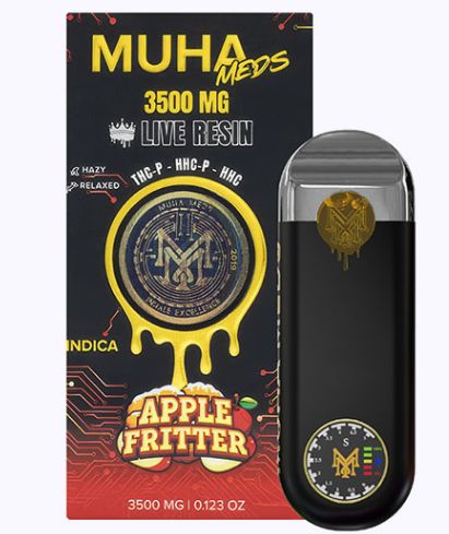 Apple Fritter-Muha Meds Gen 3 Live Resin Disposable | 3.5g