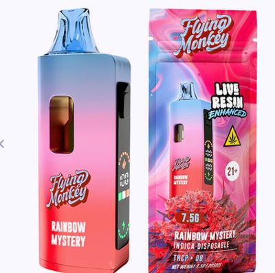 Rainbow Mystery-Flying Monkey Live Resin Blend Disposable | 7.5g