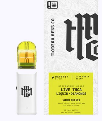 Sour Diesel-Modern Herb Co THCa Live Resin Liquid Diamonds Pod Kit | 2g