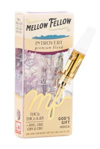 Mellow Fellow Introvert Blend Vape Cartridge – God’s Gift
