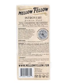 Mellow Fellow Introvert Blend Vape Cartridge – God’s Gift