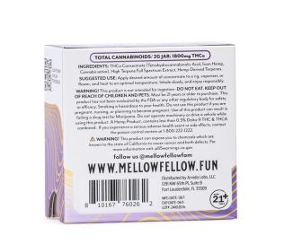 Mellow Fellow THCa Budder – Reba Jam (2 gram)