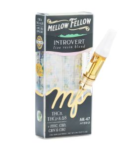 Mellow Fellow Introvert Blend Live Resin Vape Cartridge – AK47