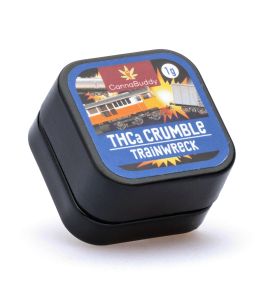 CannaBuddy THCa Crumble – Trainwreck (1 gram)