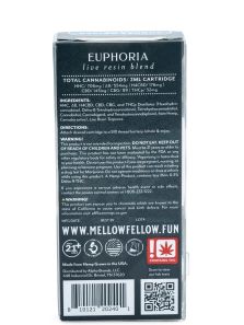 Mellow Fellow Euphoria Blend Live Resin Vape Cartridge – Sundae Driver
