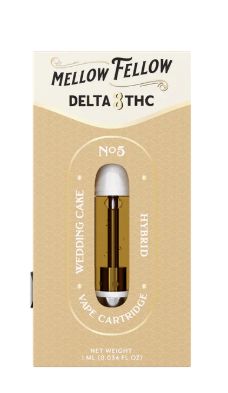 Delta 8 1ml Vape Cartridge - Wedding Cake (Hybrid)