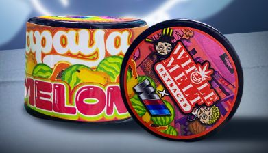 Whole Melt Extracts X the Water Boyz – Papaya Melons Live Rosin – 2GM