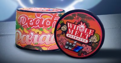 Whole Melt Extracts X the Water Boyz – Peach Paradise Live Rosin – 2GM