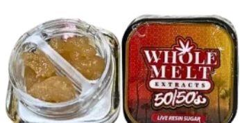 Whole Melt Extracts 50/50’s Live Resin Sugar “Lemon Cherry Haze” &amp; “Razzle Ber