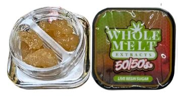 Whole Melt Extracts 50/50’s Live Resin Sugar “Project 4516” &amp; “Sticky Guava”