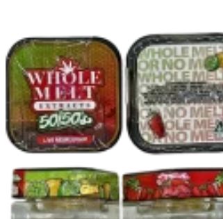 Whole Melt Extracts 50/50’s Live Resin Sugar “Chem Breath” &amp; “Citrus Cooler”