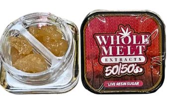 Whole Melt Extracts 50/50’s Live Resin Sugar “Sweet Diesel #13” &amp; “Tangelo”