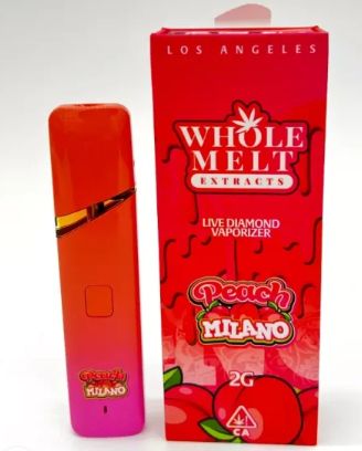 Peach Milano Whole Melts Disposable – Hybrid