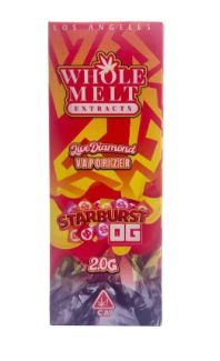 Starburst OG Whole Melts Disposable – Hybrid
