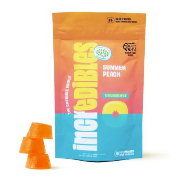 Summer Peach THC Gummies-Energized 10ct