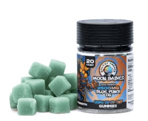 Galaxy Treats Delta 8 / Delta 9 / THCP Gummies – Blue Punch OG (2180 mg Delta 8 THC + 260 mg Delta 9 THC + 20 mg THCP Total)