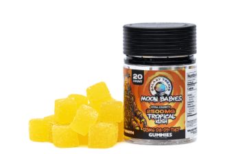 Galaxy Treats Delta 8 / Delta 9 / THCP Gummies – Tropical Kush (2180 mg Delta 8 THC + 260 mg Delta 9 THC + 20 mg THCP Total)