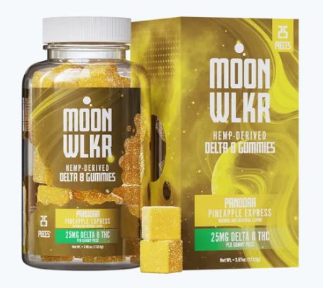MOONWLKR-Delta 8 Gummies — Pineapple Express