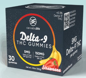 Strawnana Delta-9 Gummies - (30ct) 150mg