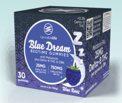 Blue Dream Bedtime Gummies (30ct) 750mg
