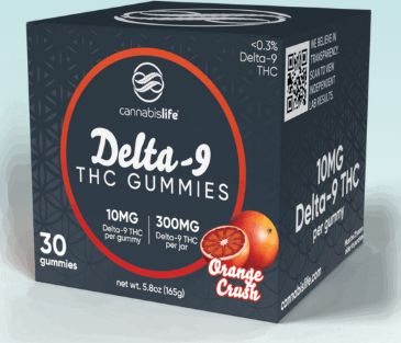 Orange Crush Delta-9 Gummies - (30ct) 300mg