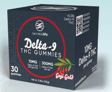 Goji Gold Delta-9 Gummies - (30ct) 300mg
