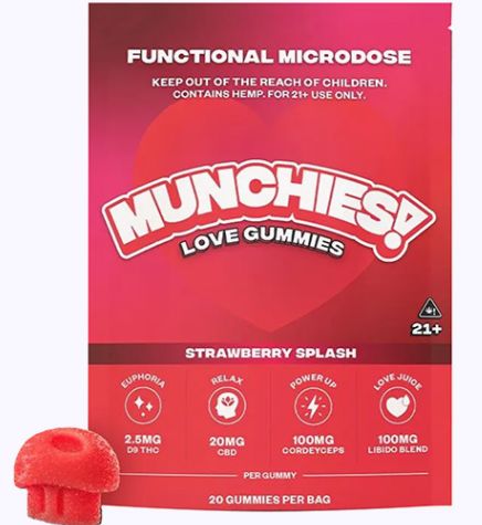 MUNCHIES! Functional Microdose Gummies – Love Blend